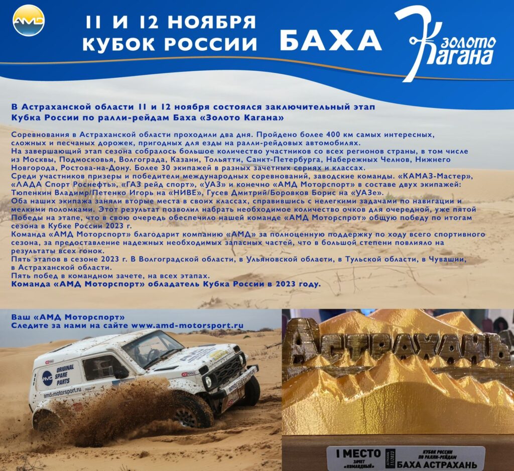 1 место в командном зачете — БАХА «ЗОЛОТО КАГАНА»